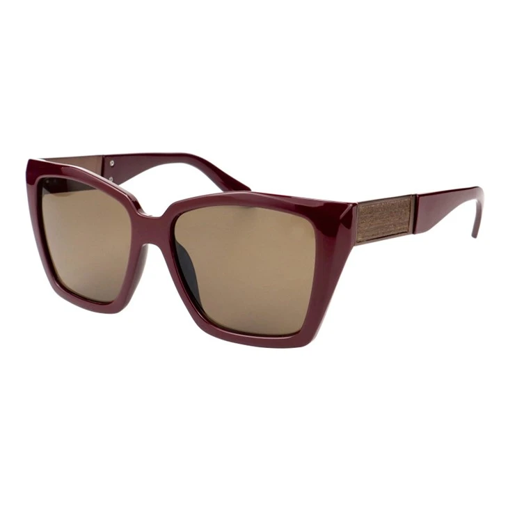 Women Retro Oversized Square Sunglasses Metal Combo